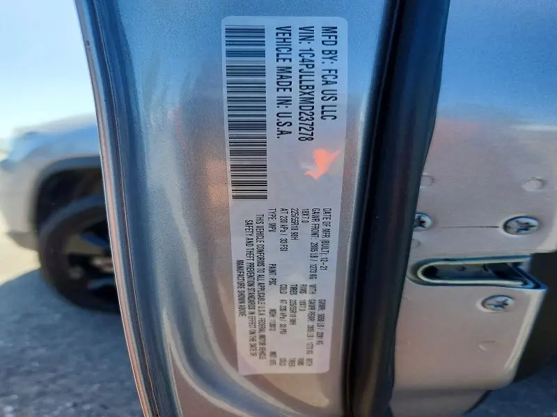 2021 JEEP CHEROKEE LATITUDE PLUS  