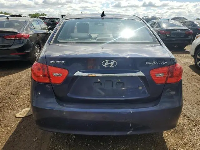 2010 HYUNDAI ELANTRA BLUE  