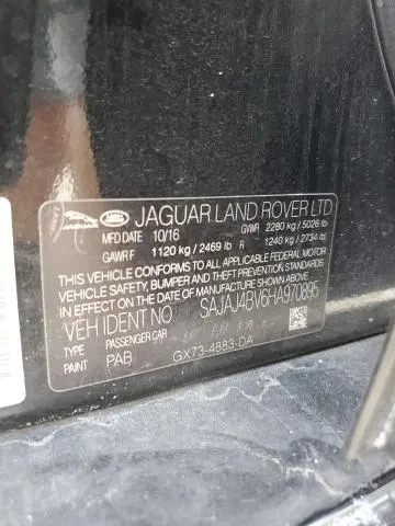 2017 JAGUAR XE PREMIUM  