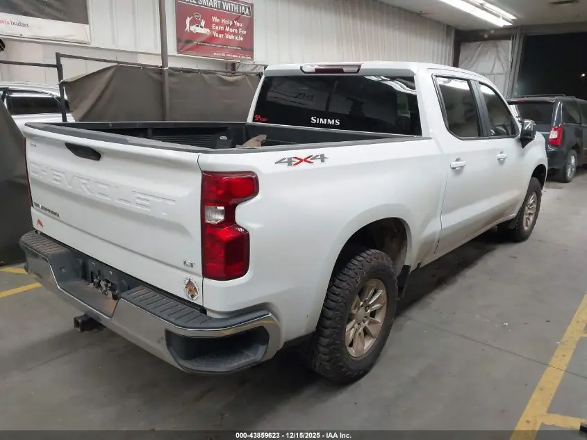 2021 CHEVROLET SILVERADO 1500 4WD  SHORT BED LT