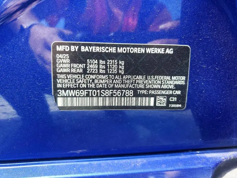 2025 BMW M340XI   