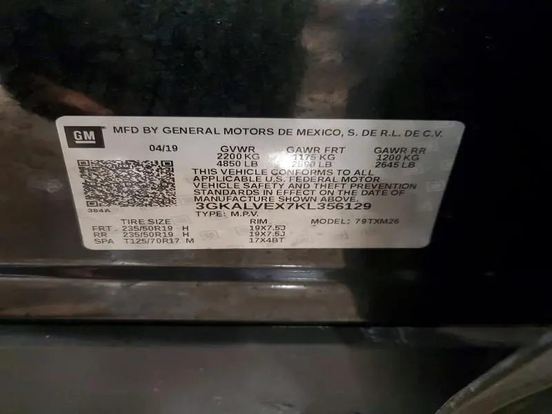 2019 GMC TERRAIN SLT  