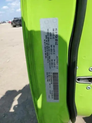 2019 DODGE CHARGER SCAT PACK  
