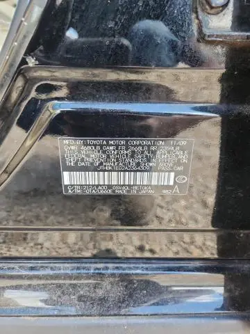 2010 LEXUS ES 350  
