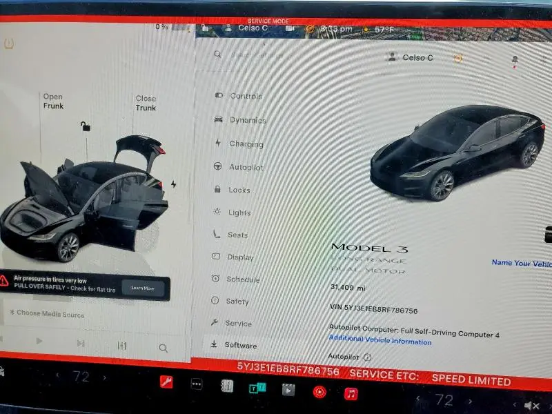 2024 TESLA MODEL 3   