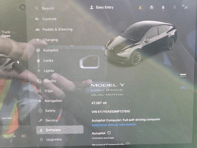 2021 TESLA MODEL Y 