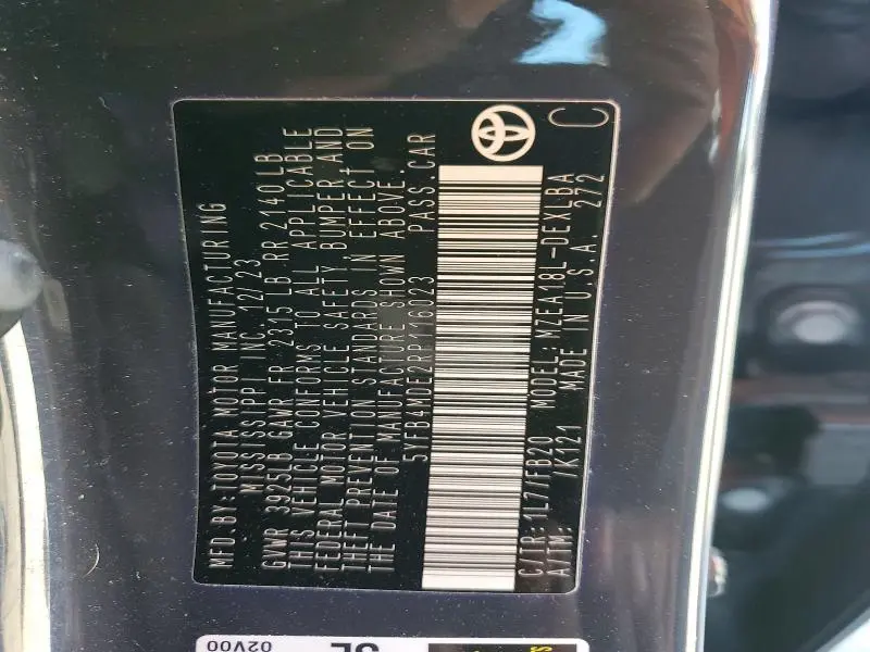 2024 TOYOTA COROLLA LE  