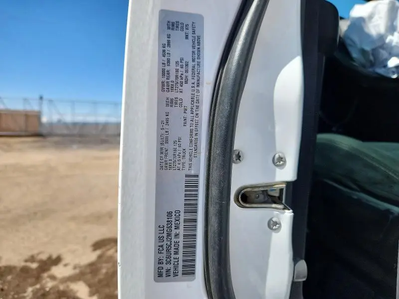 2021 RAM 2500 TRADESMAN  