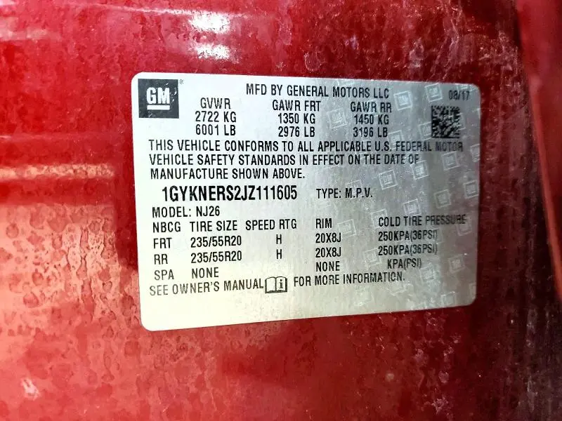 2018 CADILLAC XT5 PREMIUM LUXURY  