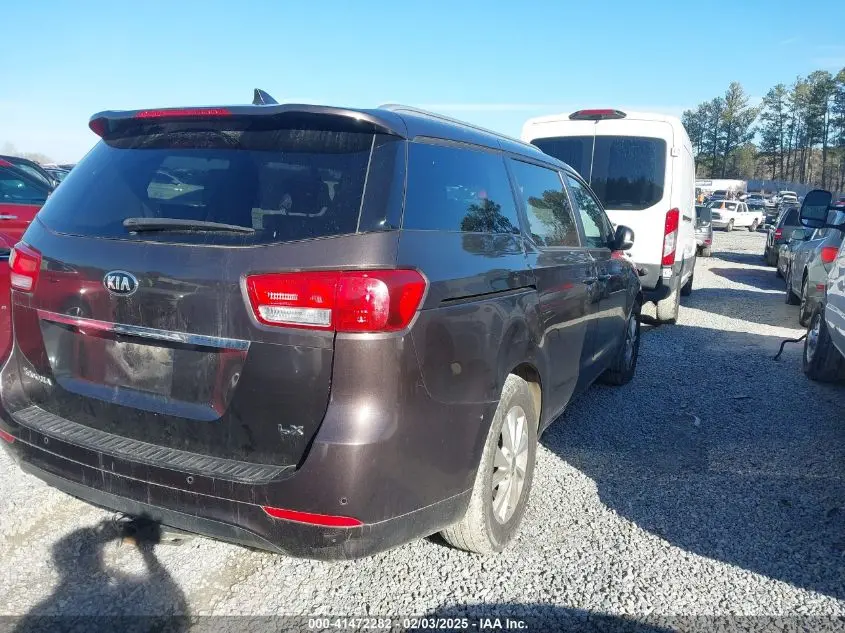 2018 KIA SEDONA LX