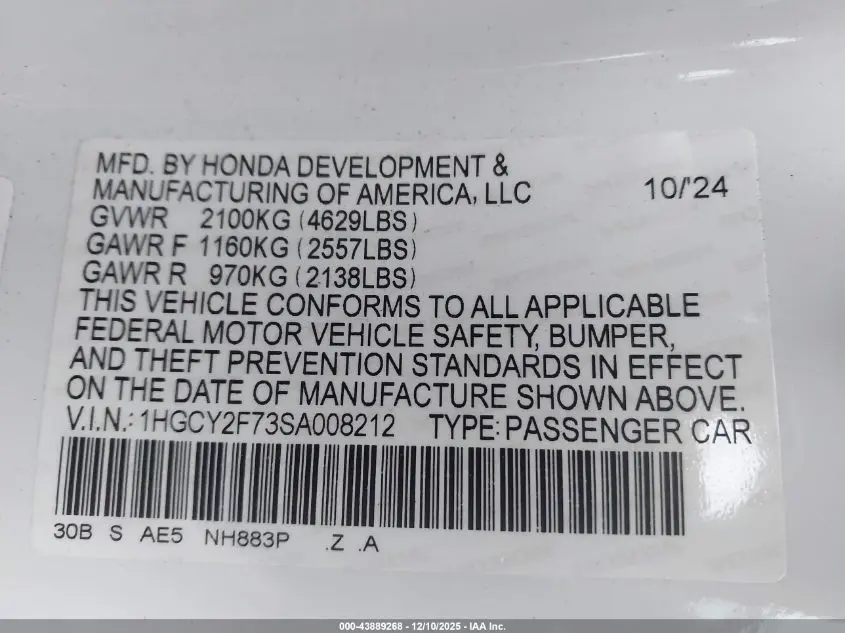 2025 HONDA ACCORD HYBRID SPORT-L