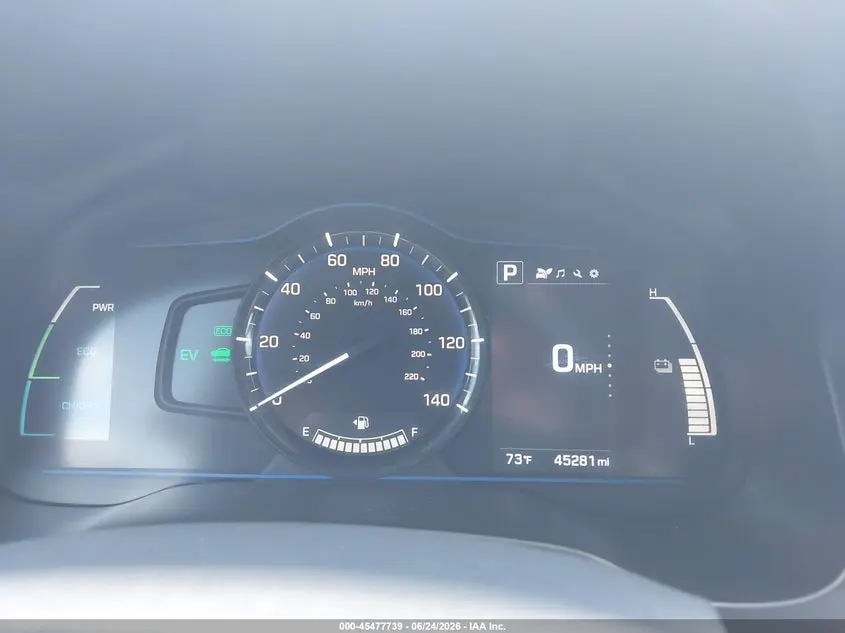 2019 HYUNDAI IONIQ HYBRID BLUE