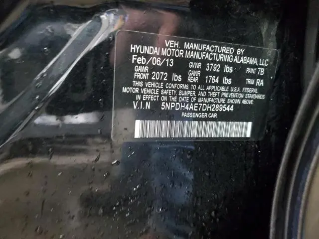 2013 HYUNDAI ELANTRA GLS  