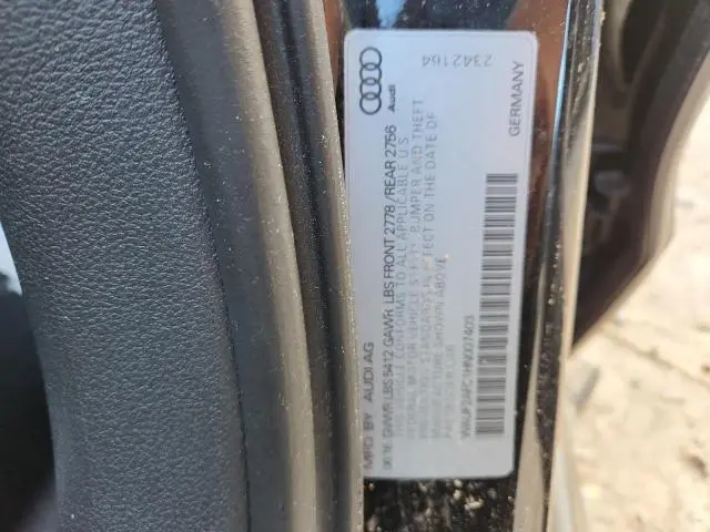 2017 AUDI A6 PREMIUM PLUS  