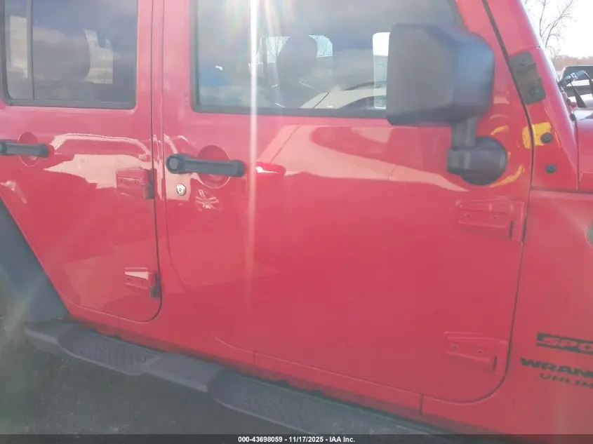 2017 JEEP WRANGLER UNLIMITED SPORT 4X4