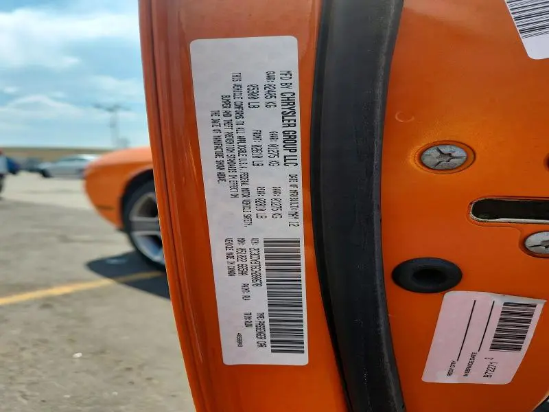 2012 DODGE CHALLENGER R/T  