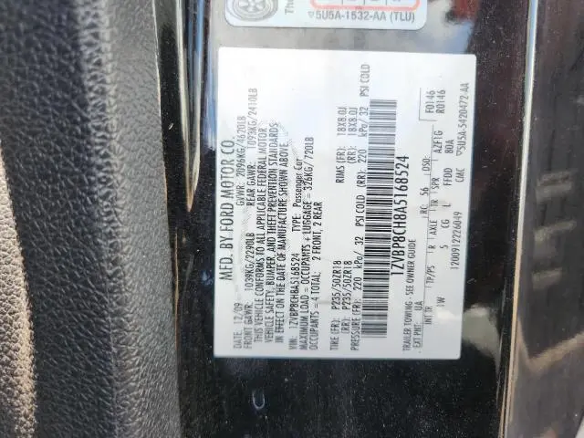 2010 FORD MUSTANG GT  