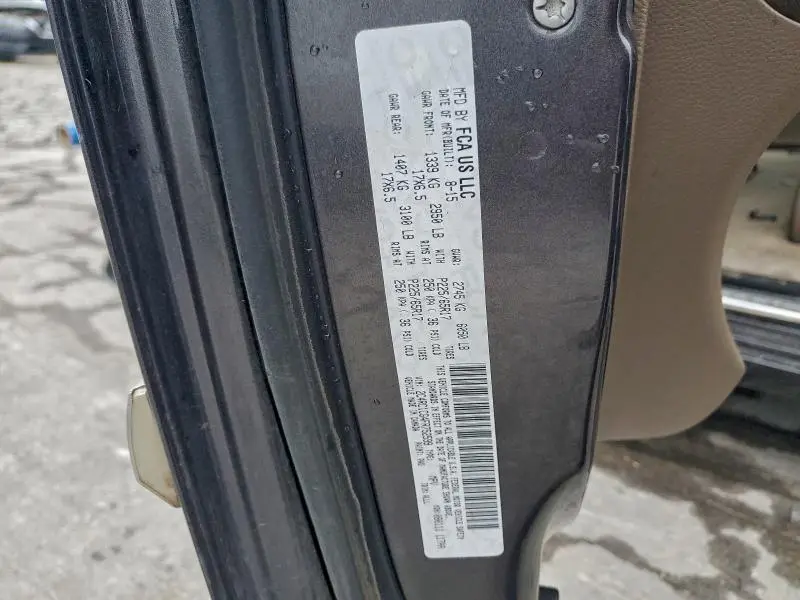 2015 CHRYSLER TOWN & COUNTRY TOURING L  