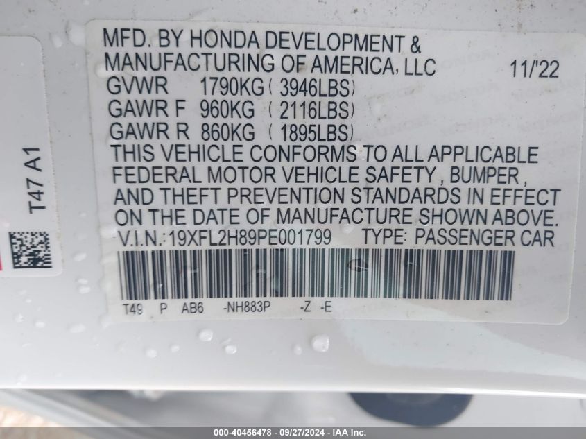 2023 HONDA CIVIC SPORT