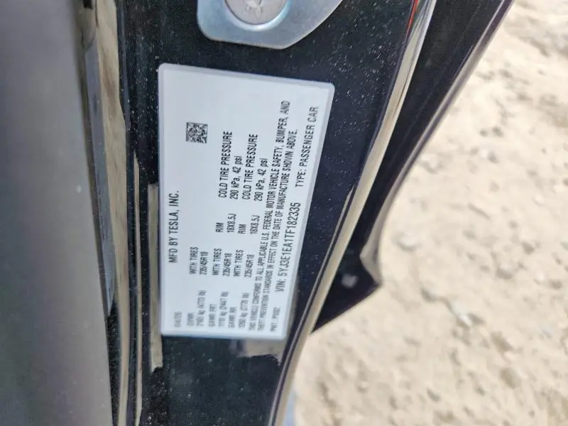 2026 TESLA MODEL 3   