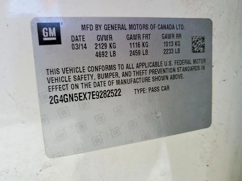 2014 BUICK REGAL PREMIUM  