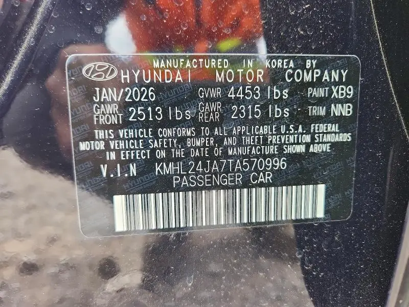 2026 HYUNDAI SONATA SE  