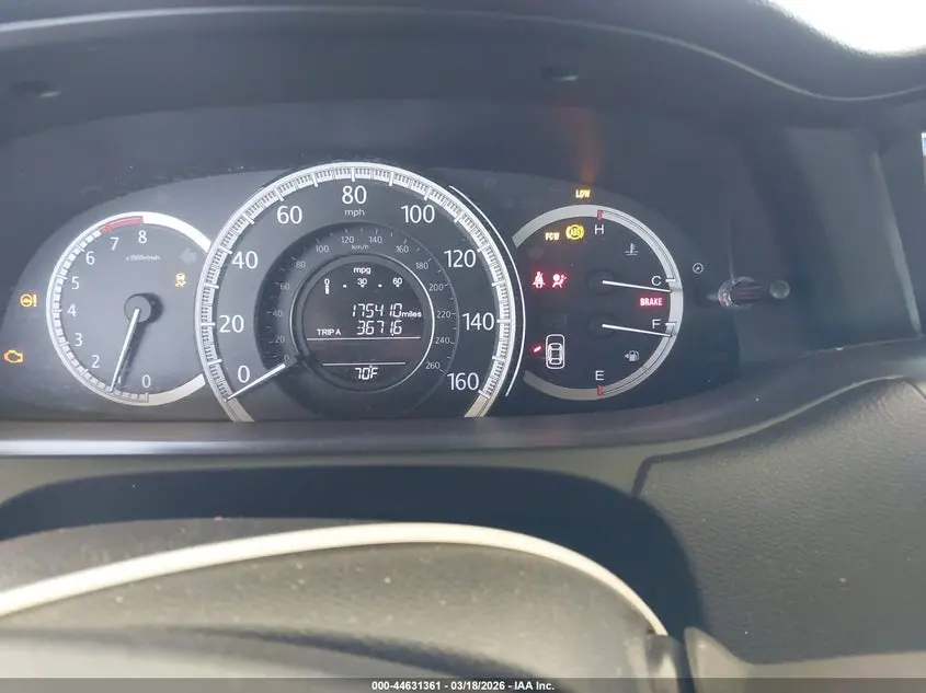 2013 HONDA ACCORD EX-L V-6