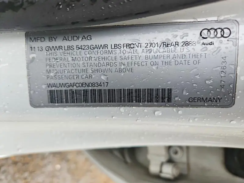 2014 AUDI A7 PREMIUM PLUS  