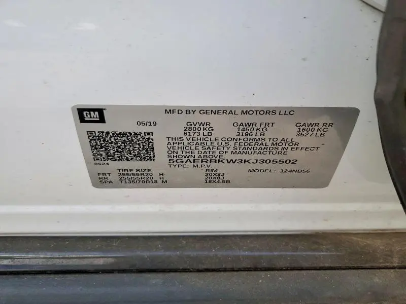 2019 BUICK ENCLAVE ESSENCE  