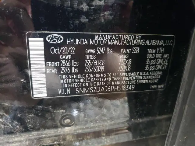 2023 HYUNDAI SANTA FE SEL  