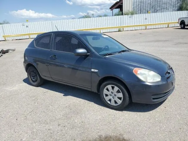 2010 HYUNDAI ACCENT BLUE  