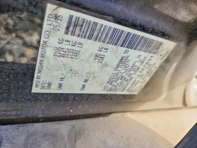 2018 NISSAN MAXIMA 3.5S  