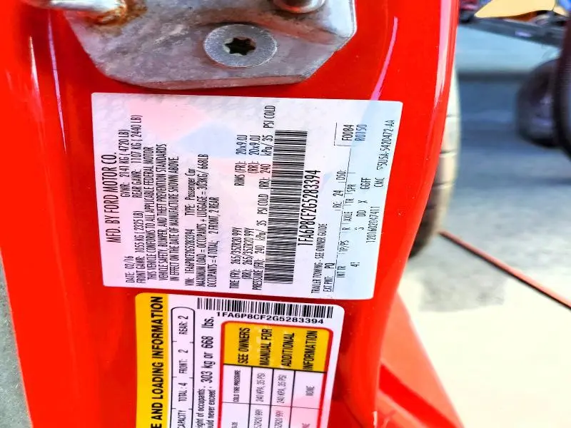 2016 FORD MUSTANG GT  