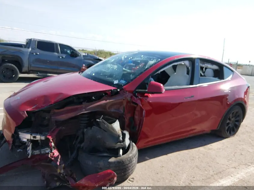 2021 TESLA MODEL Y LONG RANGE DUAL MOTOR ALL-WHEEL DRIVE