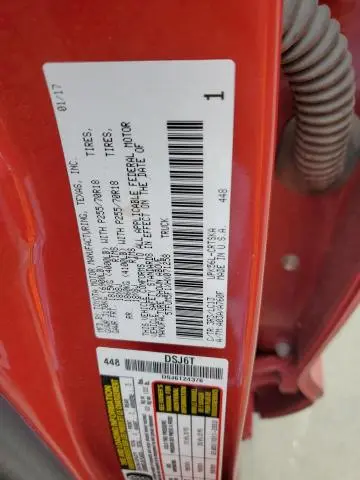 2017 TOYOTA TUNDRA DOUBLE CAB SR  