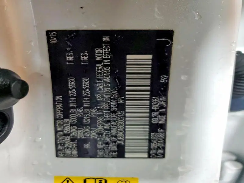 2016 LEXUS RX 350 BASE  