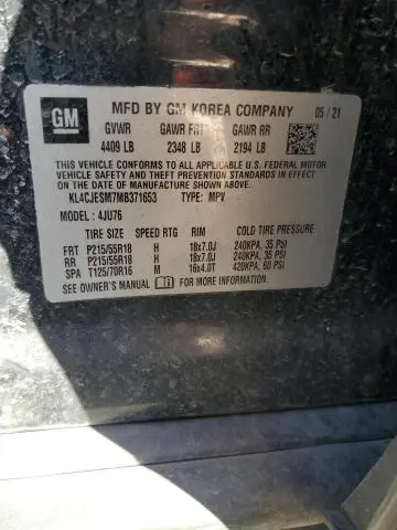 2021 BUICK ENCORE PREFERRED  