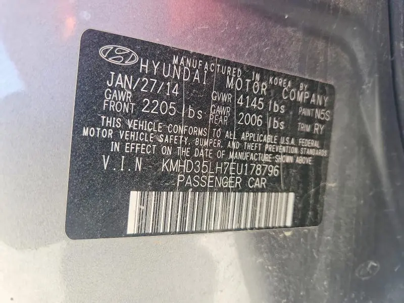 2014 HYUNDAI ELANTRA GT BASE  