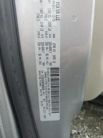 2019 DODGE GRAND CARAVAN SE  