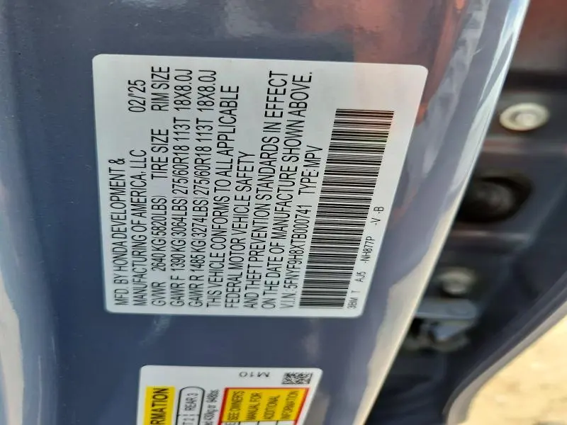 2026 HONDA PASSPORT TRAILSPORT ELITE  
