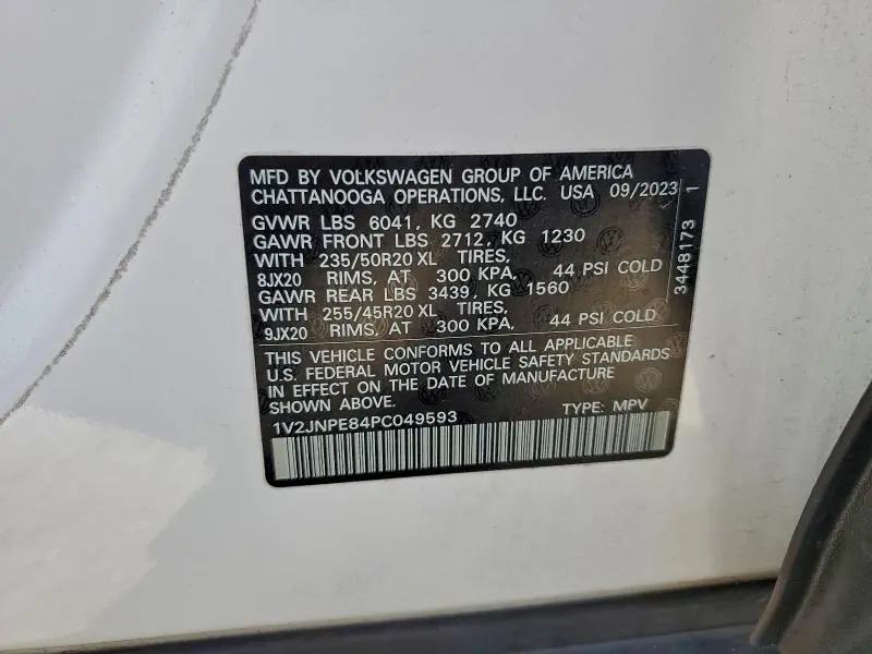 2023 VOLKSWAGEN ID.4 PRO S PLUS  