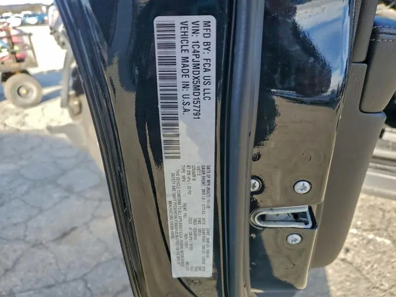 2021 JEEP CHEROKEE LIMITED  