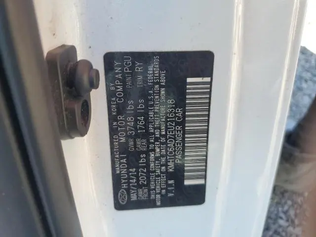 2014 HYUNDAI VELOSTER   