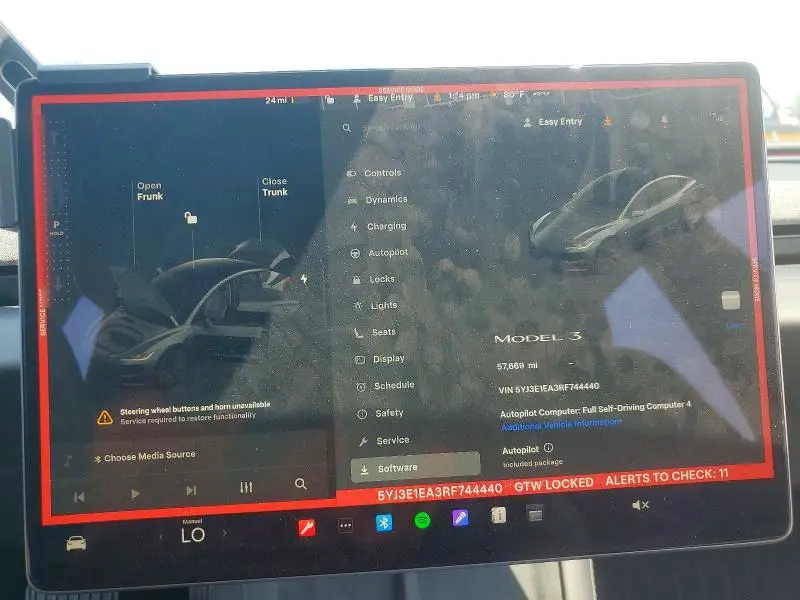2024 TESLA MODEL 3   
