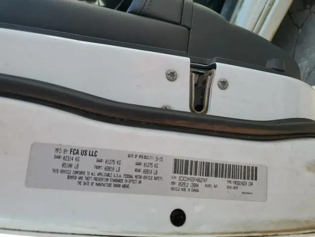 2015 DODGE CHARGER SXT  