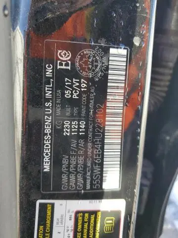 2017 MERCEDES-BENZ C 43 4MATIC AMG  