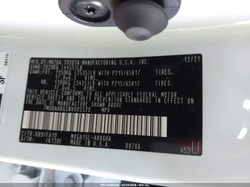 2022 TOYOTA COROLLA CROSS LE