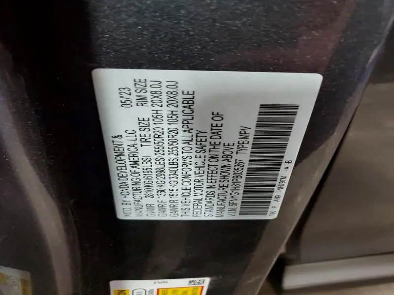 2023 HONDA PILOT ELITE  