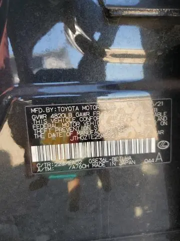 2021 LEXUS IS 350 F SPORT  