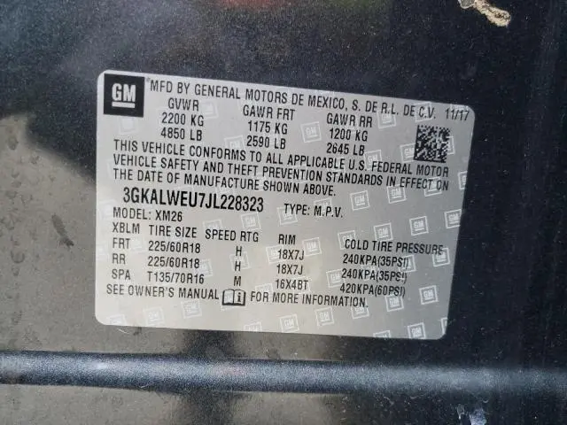 2018 GMC TERRAIN SLT  